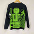 Art & Revolution Organization グラフィック フリーダムスリーブ クルーネックニット メンズ JPN:M