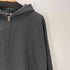 ラッセル Russell 00S OLD Dri-POWER ブランク 無地 ジップ アップ パーカー 裏起毛 チャコール メンズ import:L