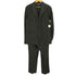 イッセイミヤケ ISSEY MIYAKE 05AW Idiosyncratic Dandyism コレクション ランダム ステッチ ストライプ 2Bテーラード ノータックスラックス セットアップ メンズ JPN:3