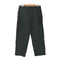 ビームスプラス BEAMS+ 26AW WORK Trousers Cotton Silk Back Sateen コットン シルク バック サテン ワーク ワイド トラウザーズ パンツ ブラック メンズ L