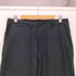 ビームスプラス BEAMS+ 26AW WORK Trousers Cotton Silk Back Sateen コットン シルク バック サテン ワーク ワイド トラウザーズ パンツ ブラック メンズ L