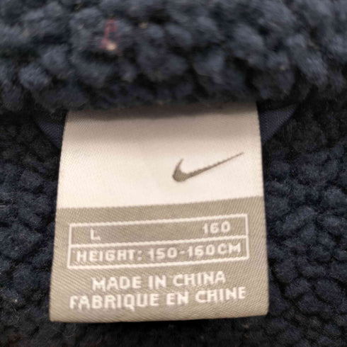 ナイキ NIKE 00S グレータグ 背面 スウッシュ刺繍 フーデット ナイロンコート メンズ import:L