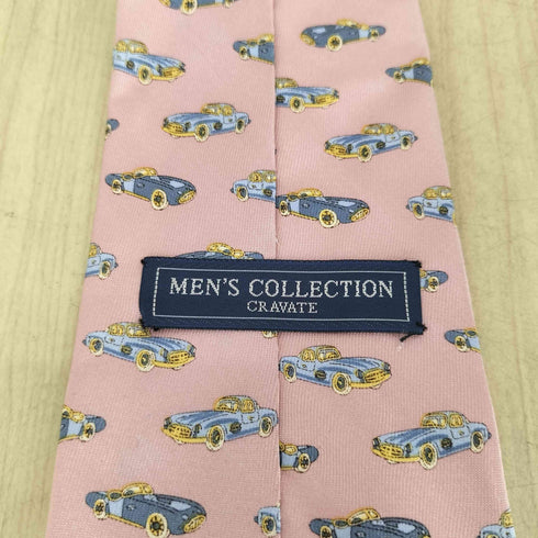 MEN'S COLLECTION メンズ コレクション 車 デザイン シルク ネクタイ メンズ