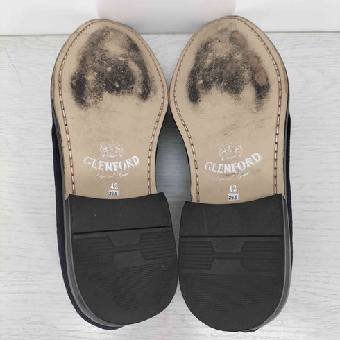 GLENFORD/ スエード コインローファー メンズ JPN:42