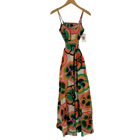 ビラボン BILLABONG 25SS MAMI WATA TRUE DESIRE マミワタ フラワー柄 ロングワンピース レディース import:S
