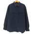 ジョージ GEORGE 90-00S フェイクスエード フラップポケット レギュラーカラー L/S シャツ メンズ import:XL