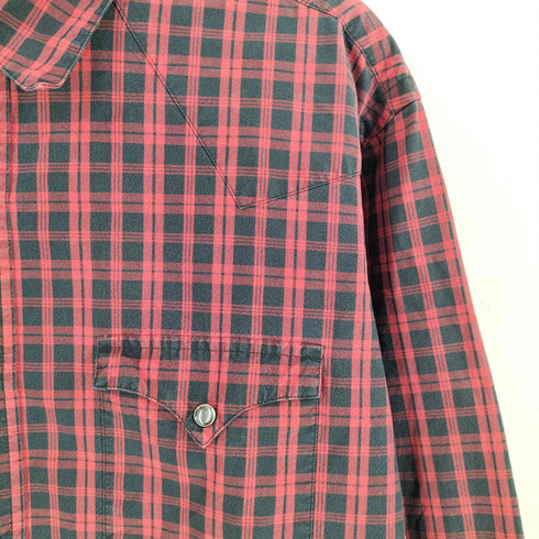 ポロバイラルフローレン Polo by RALPH LAUREN 90s CLASSIC WESTERN クラシック ウエスタン チェック 長袖 ウエスタン シャツ メンズ XL