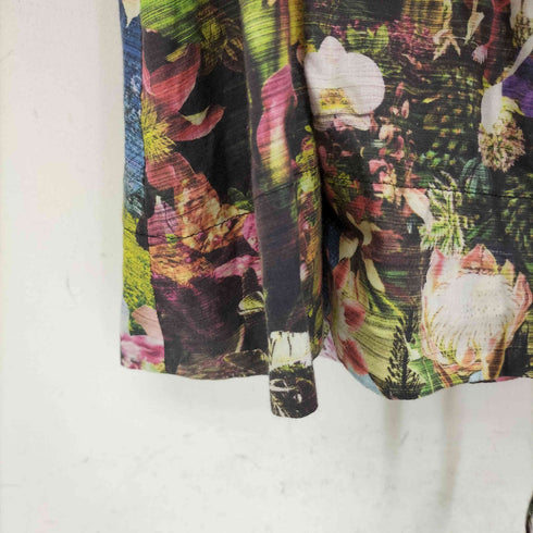 ポールスミスプラス Paul+ Paul Smith 花柄プリント ノースリーブブラウス レディース 40