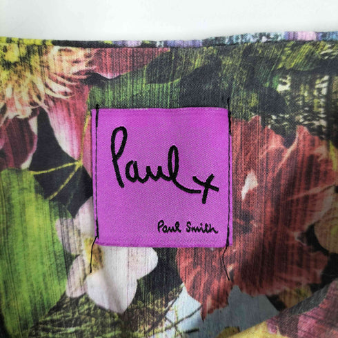 ポールスミスプラス Paul+ Paul Smith 花柄プリント ノースリーブブラウス レディース 40
