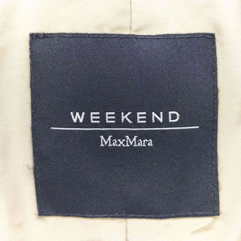 ウィークエンドマックスマーラ Weekend Max Mara 中綿 ダブルジップ ハイネック コート レディース JPN:38
