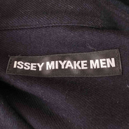 イッセイミヤケメン ISSEY MIYAKE MEN 17AW スプレー 転写 プリント フランネル レギュラーカラー L/S シャツ メンズ JPN:3