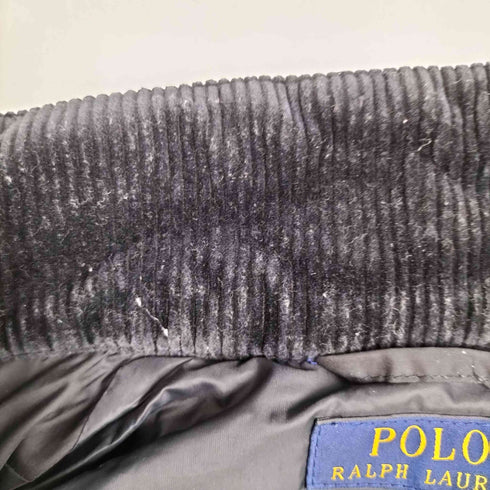 ポロラルフローレン POLO RALPH LAUREN コーデュロイ切替 キルティングベスト レディース import:XS