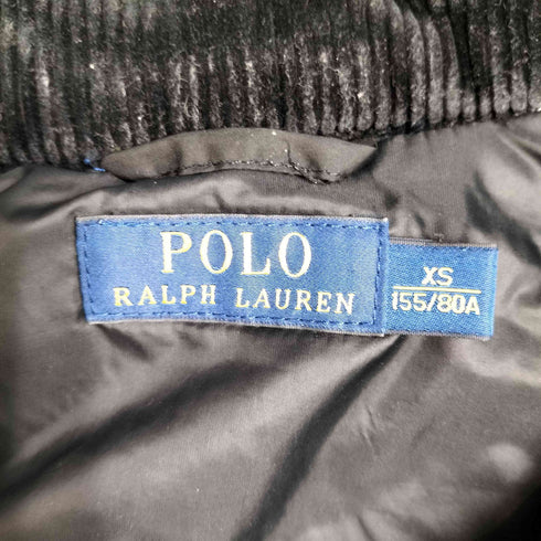 ポロラルフローレン POLO RALPH LAUREN コーデュロイ切替 キルティングベスト レディース import:XS