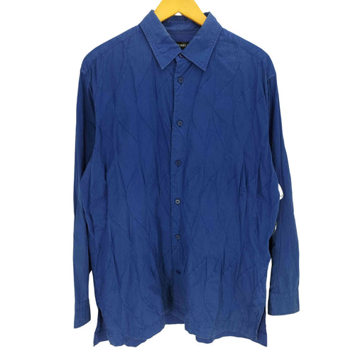イッセイミヤケメン ISSEY MIYAKE MEN 13AW ステッチ レギュラーカラー シャツ メンズ JPN:3