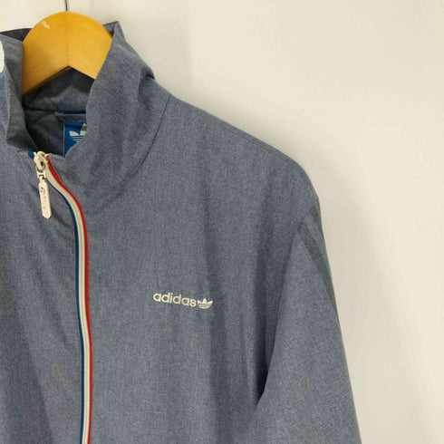 アディダス adidas トレフォイルロゴ 3ストライプ トリコロール ジップジャケット メンズ XO