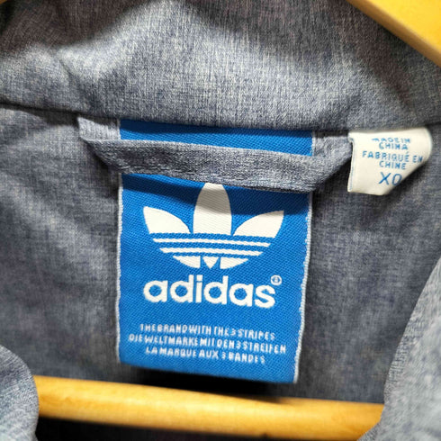 アディダス adidas トレフォイルロゴ 3ストライプ トリコロール ジップジャケット メンズ XO