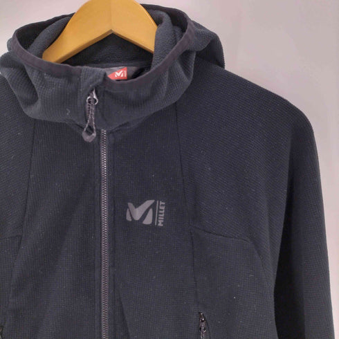 ミレー MILLET polartec ワッフル ジップアップパーカー メンズ JPN:L