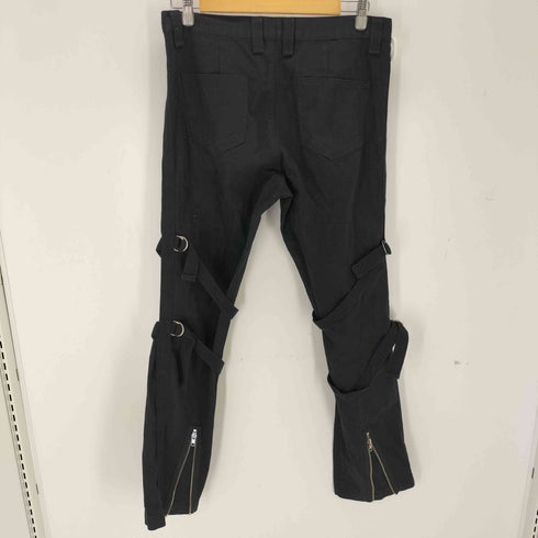 IN BY IN 裾ジップ フレア ボンテ―ジパンツ レディース M