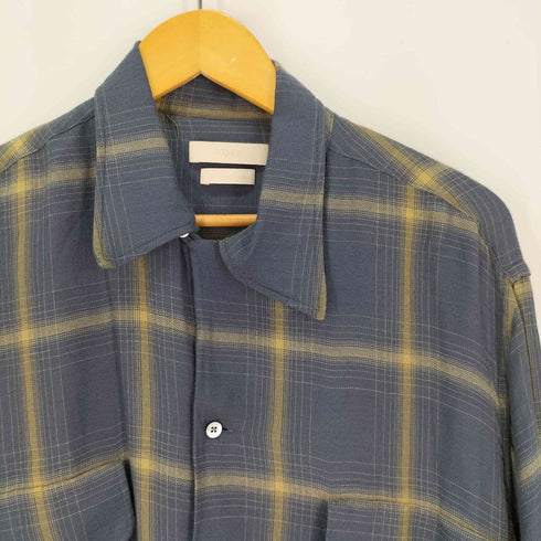 ヨーク YOKE OMBRE PLAID WPOCKET SHIRT オンブレプレイドダブルポケットシャツ メンズ JPN:3