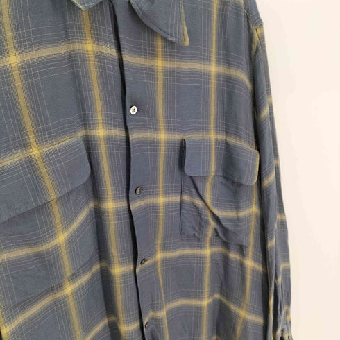 ヨーク YOKE OMBRE PLAID WPOCKET SHIRT オンブレプレイドダブルポケットシャツ メンズ JPN:3