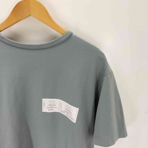 コロンビアブラックレーベル COLUMBIA BLACK LABEL フロントプリント クルーネックTシャツ メンズ import:L