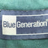 Blue Generation 企業ロゴ 刺繍 ボタンダウン S/S ワークシャツ メンズ import:XL