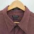 ヴァンヒューゼン VAN HEUSEN SOFT SUEDE フェイク スウェード フラップポケット レギュラーカラー L/S シャツ メンズ import:L