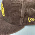 ニューエラ NEW ERA 59FIFTY チーム ロゴ 刺繍 コーデュロイ ベースボール キャップ メンズ 7 1/4