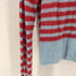 ザラ ZARA ナイロン ウール アルパカ ボーダー カーディガン レディース import:M