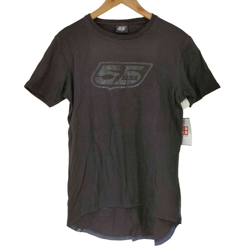 フィフティーファイブディーエスエル 55DSL ロゴプリント クルーネックTシャツ メンズ import:M
