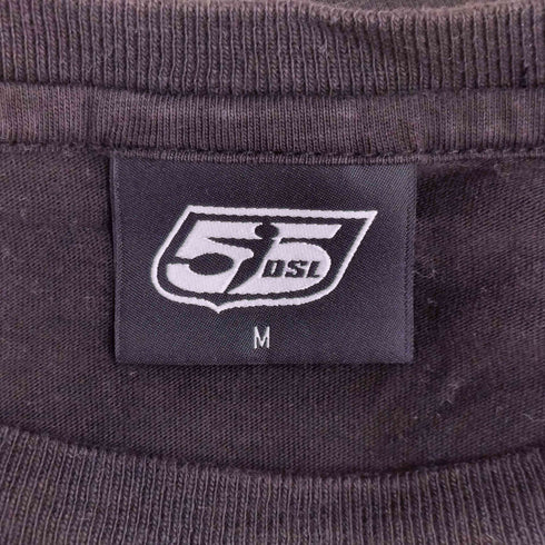 フィフティーファイブディーエスエル 55DSL ロゴプリント クルーネックTシャツ メンズ import:M