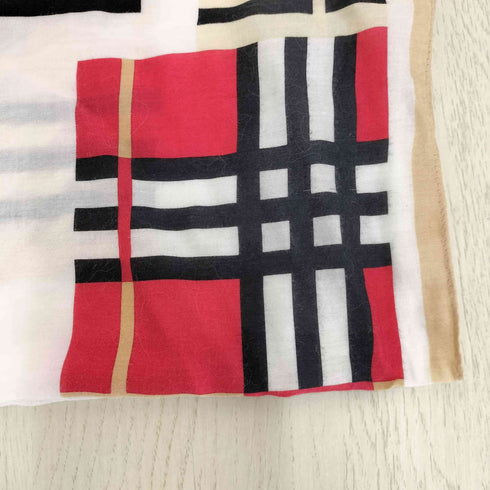 バーバリー BURBERRY チェック柄 ハンカチ レディース