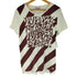 ヴィヴィアンウエストウッドレッドレーベル Vivienne Westwood RED LABEL ストライプ グラフィック Tシャツ レディース JPN:3