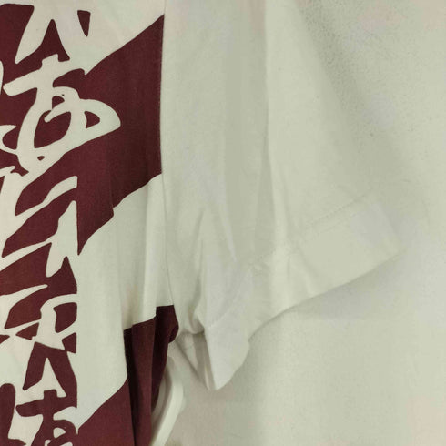 ヴィヴィアンウエストウッドレッドレーベル Vivienne Westwood RED LABEL ストライプ グラフィック Tシャツ レディース JPN:3