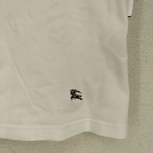 バーバリーロンドン BURBERRY LONDON ノバチェック フロントロゴ刺繍 半袖 Tシャツ レディース 1