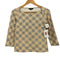 バーバリーロンドン BURBERRY LONDON ノバチェック 五分袖 カットソー レディース JPN:1