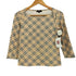 バーバリーロンドン BURBERRY LONDON ノバチェック 五分袖 カットソー レディース JPN:1