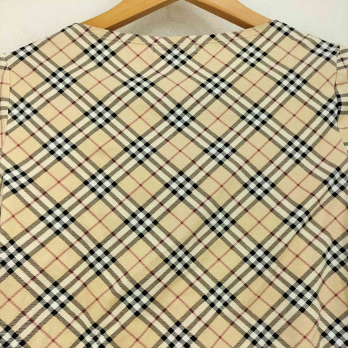 バーバリーロンドン BURBERRY LONDON ノバチェック 五分袖 カットソー レディース JPN:1