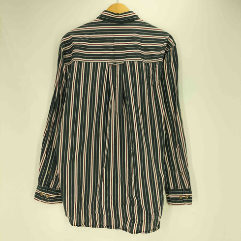 ラウンドツリーアンドヨーク roundtree&yorke 90-00S 香港製 ストライプ L/S ボタンダウン シャツ メンズ import:M