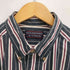 ラウンドツリーアンドヨーク roundtree&yorke 90-00S 香港製 ストライプ L/S ボタンダウン シャツ メンズ import:M
