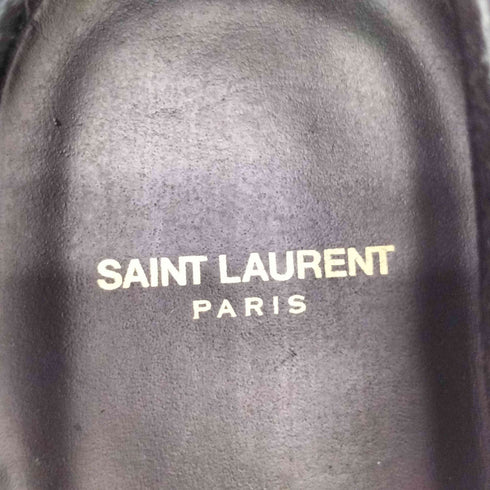 サンローランパリ SAINT LAURENT PARIS テディ スウェード クリーパー シューズ レディース 38