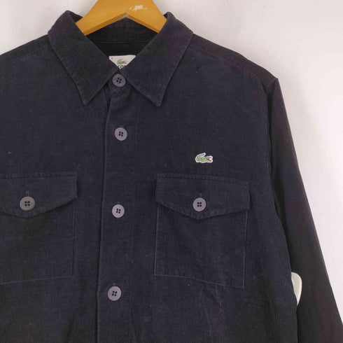 ラコステ LACOSTE 90s ダブルポケット コーデュロイシャツ メンズ JPN:4