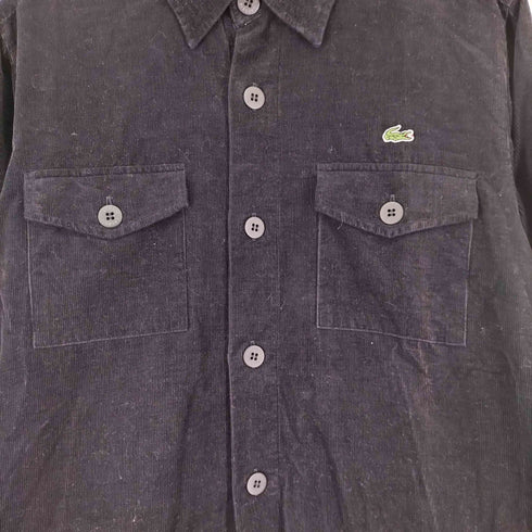 ラコステ LACOSTE 90s ダブルポケット コーデュロイシャツ メンズ JPN:4