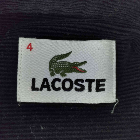 ラコステ LACOSTE 90s ダブルポケット コーデュロイシャツ メンズ JPN:4