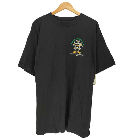 ムリナ murina 90S USA製 企業ロゴ プリント クルーネック S/S Tシャツ メンズ import:XL