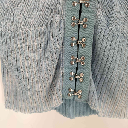 スライ SLY FRONT HOOK BIG COLLAR TOPS フロント フック ビッグカラー トップス レディース FREE