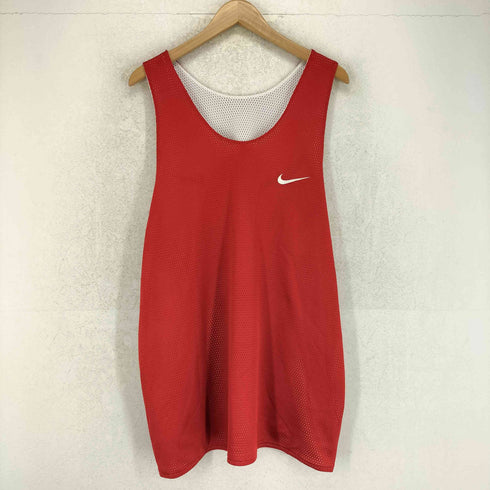 ナイキ NIKE スオッシュ刺繍 メッシュ リバーシブル タンクトップ メンズ
