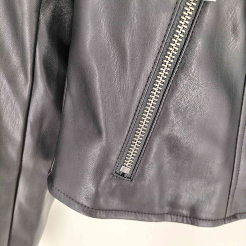 ギャップ Gap フェイクレザー ライダース ジャケット レディース import:S