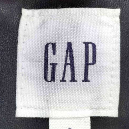 ギャップ Gap フェイクレザー ライダース ジャケット レディース import:S