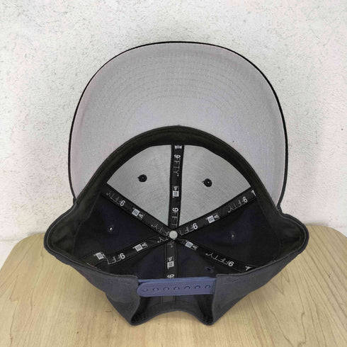 ニューエラ NEW ERA NY スナップ バック キャップ グレー ブリム メンズ ONE SIZE
